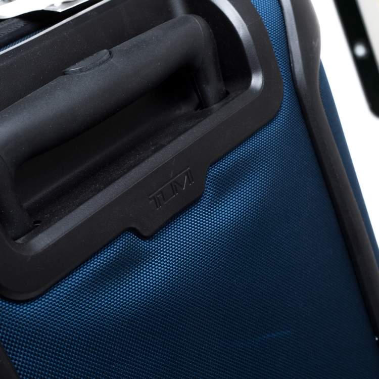 Pre Owned TUMI Blue/Black Nylon Gen 4.2 Lightweight International Carryon Luggage