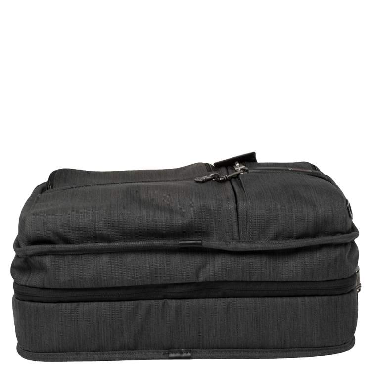 Pre Owned TUMI Grey Nylon Gen 4.2 Expandable Organizer Laptop Briefcase