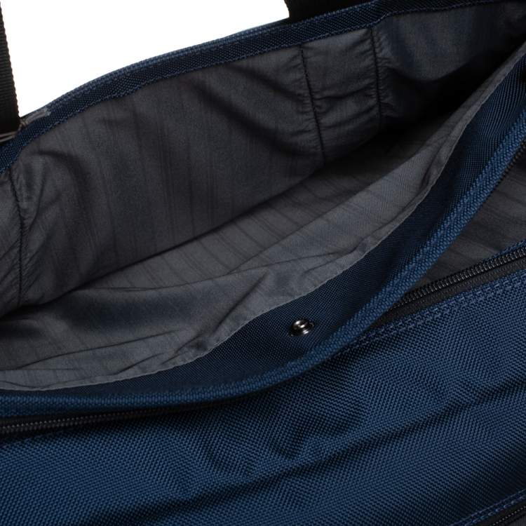Pre Owned TUMI Navy Blue Nylon Gen 4.2 Three Way Briefcase 