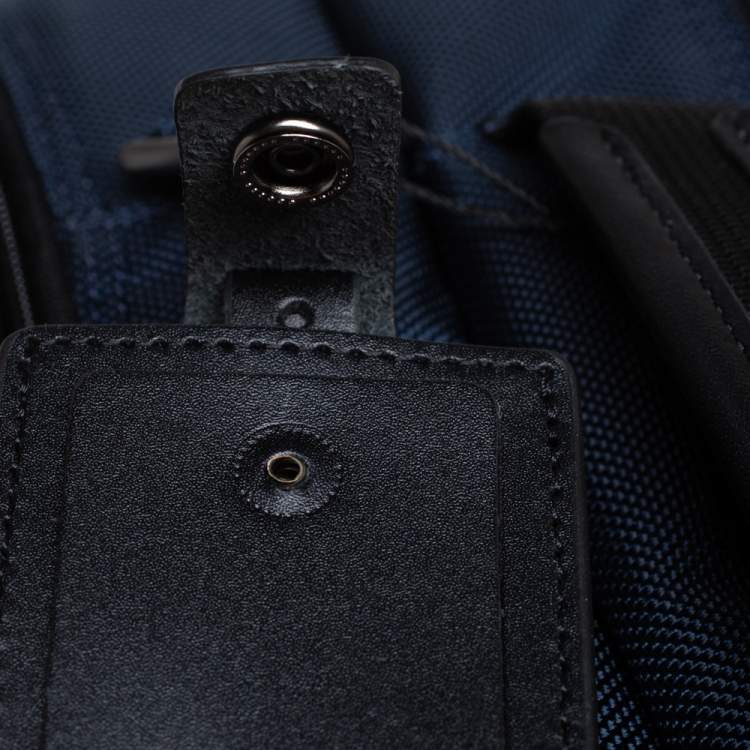 Pre Owned TUMI Navy Blue Nylon Gen 4.2 Three Way Briefcase 