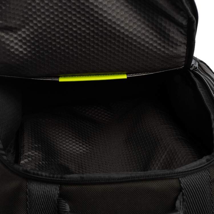 Pre Owned TUMI Black/Silver Nylon Alpha Bravo Sheppard Deluxe Backpack