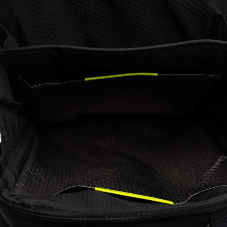 Pre Owned TUMI Black/Silver Nylon Alpha Bravo Sheppard Deluxe Backpack