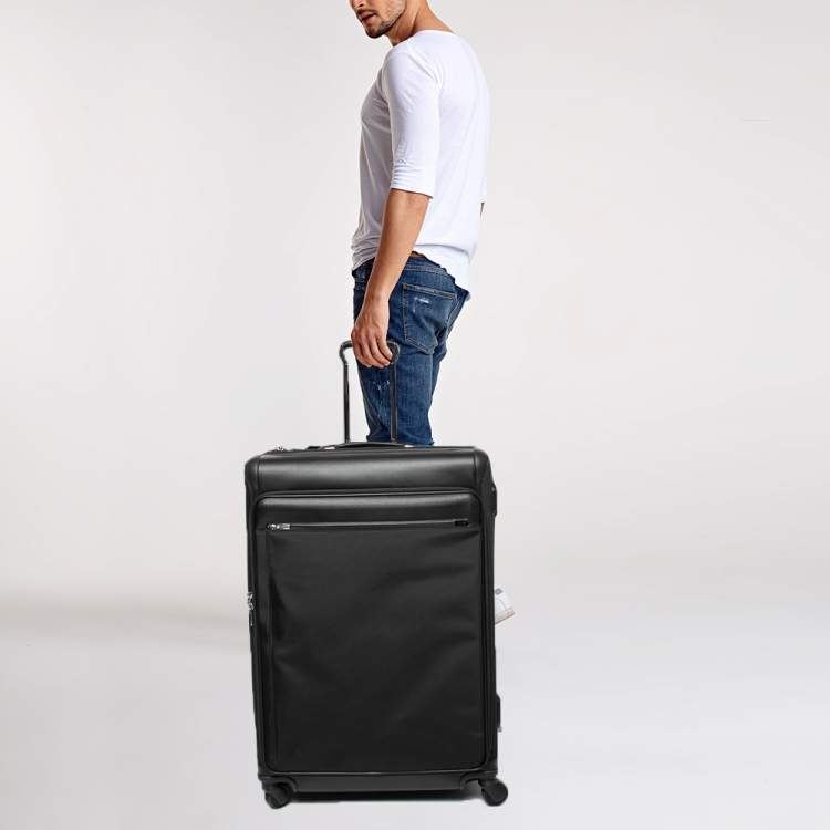 Pre Owned TUMI Black Nylon Stanley Extended Trip Expandable Packing Case 