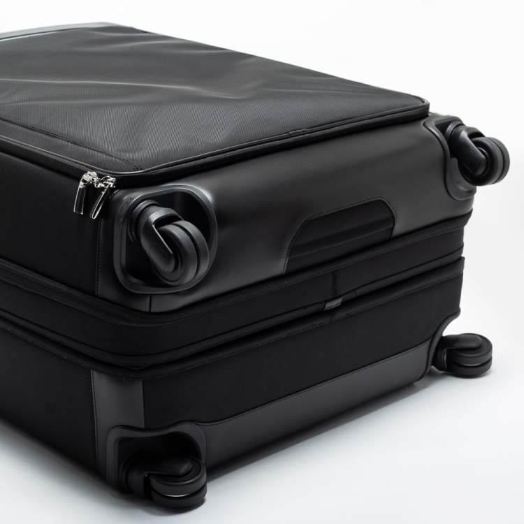 Pre Owned TUMI Black Nylon Stanley Extended Trip Expandable Packing Case 