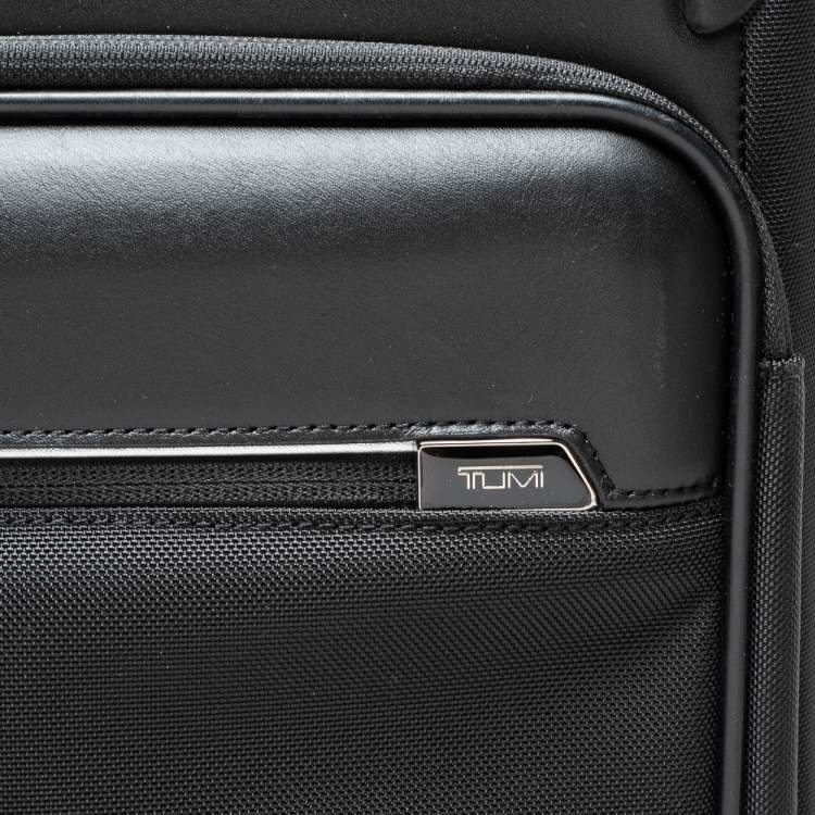 Pre Owned TUMI Black Nylon Stanley Extended Trip Expandable Packing Case 