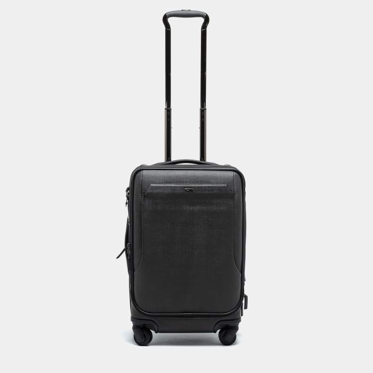 TUMI Grey/Black PVC and Leather Ashton International Dual Access Suitcase  TUMI | The Luxury Closet