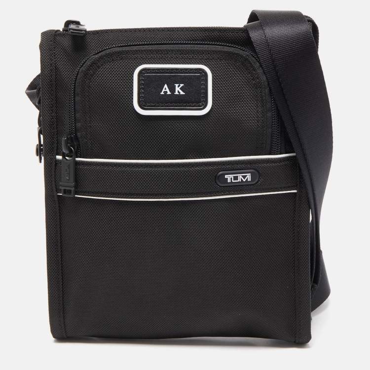 Tumi Black Nylon Alpha Pocket Messenger Bag TUMI | The Luxury Closet