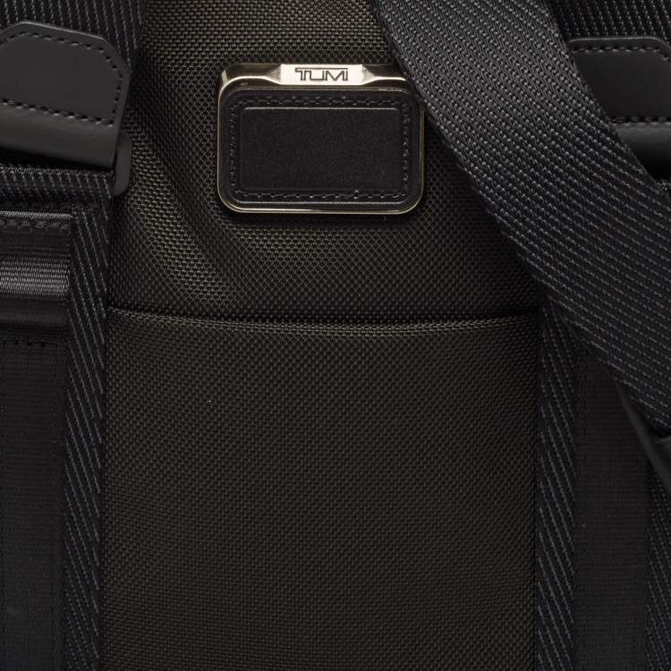 Pre Owned Tumi Black Nylon Alpha Bravo Academy Briefcase 