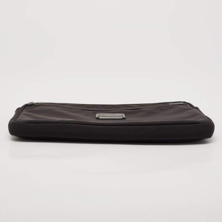 Pre Owned TUMI Black Nylon and Neoprene Laptop Sleeve