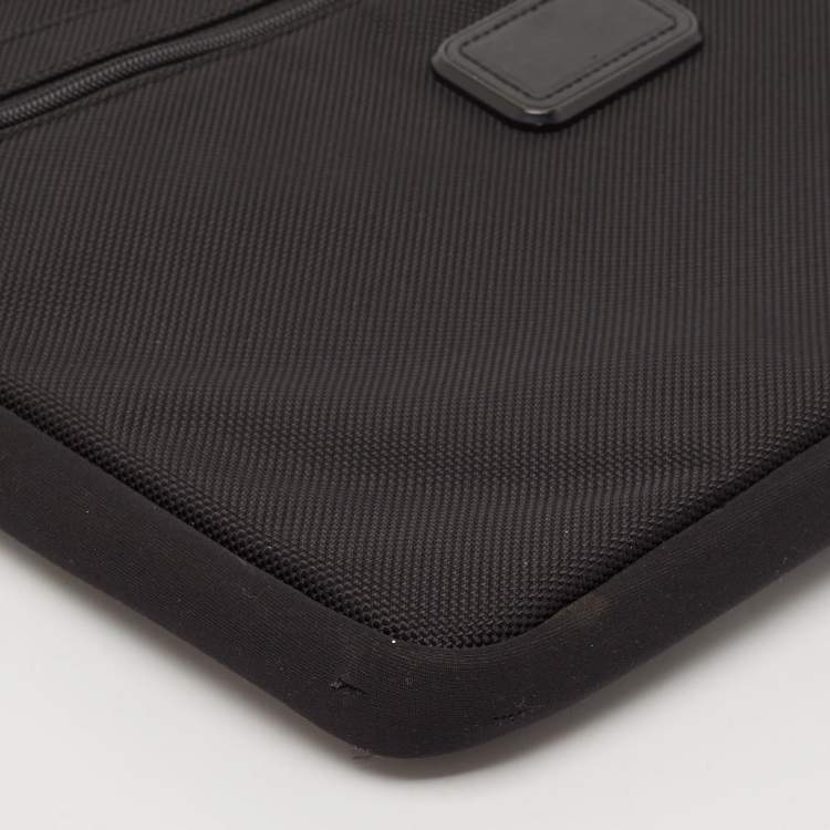 Pre Owned TUMI Black Nylon and Neoprene Laptop Sleeve