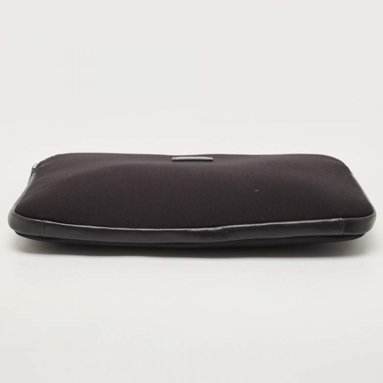 Pre Owned TUMI Black Neoprene Laptop Sleeve