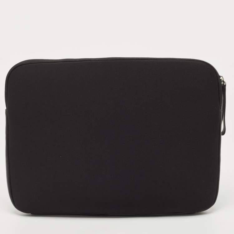 Pre Owned TUMI Black Neoprene Laptop Sleeve