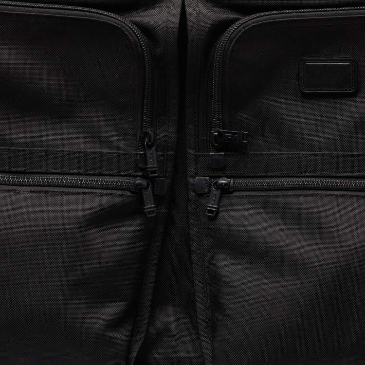Pre Owned TUMI Black Nylon Alpha Rolling Garment Bag Suitcase