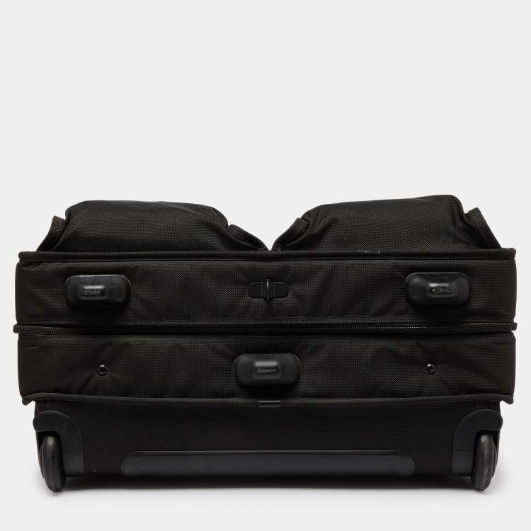Pre Owned TUMI Black Nylon Alpha Rolling Garment Bag Suitcase