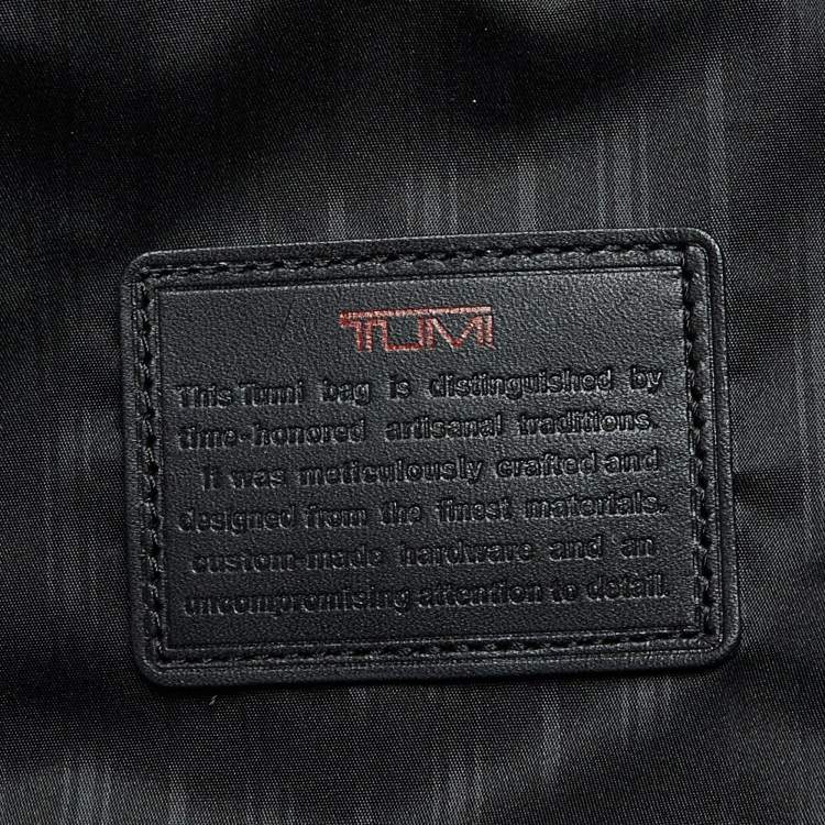 Pre Owned TUMI Black Nylon Alpha Rolling Garment Bag Suitcase