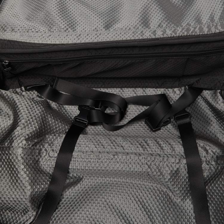 Pre Owned Tumi Black Nylon Alpha Bravo Bremerton Carry On Luggage