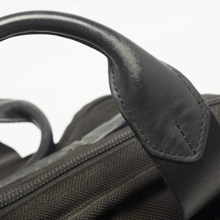 Pre Owned TUMI Black Nylon Alpha Organizer Portfolio Brief Bag