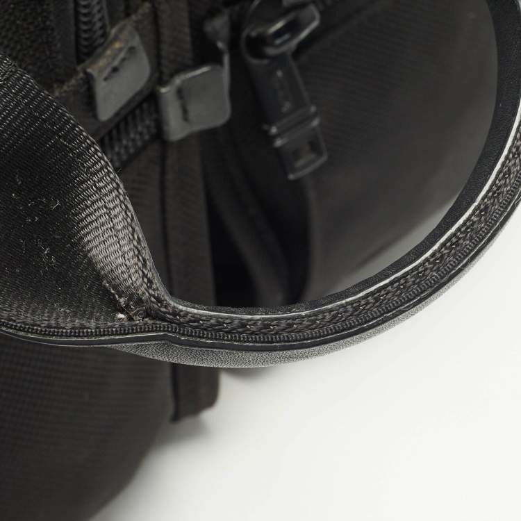 Pre Owned TUMI Black Nylon Alpha Organizer Portfolio Brief Bag