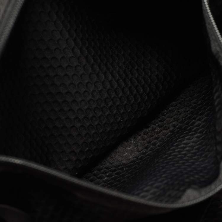 Pre Owned TUMI Black Balistic Nylon Leather Laptop Bag