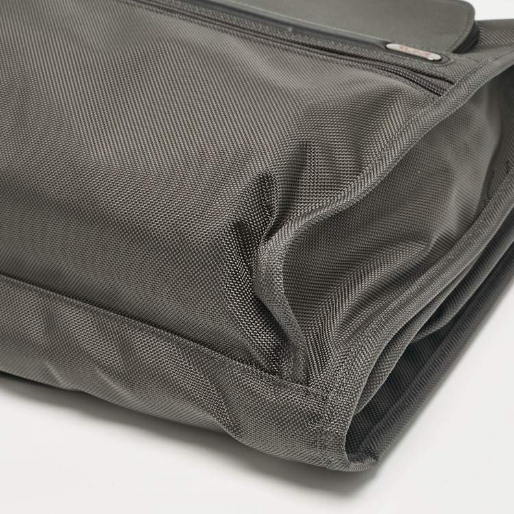 Pre Owned TUMI Grey Balistic Nylon Suitcase