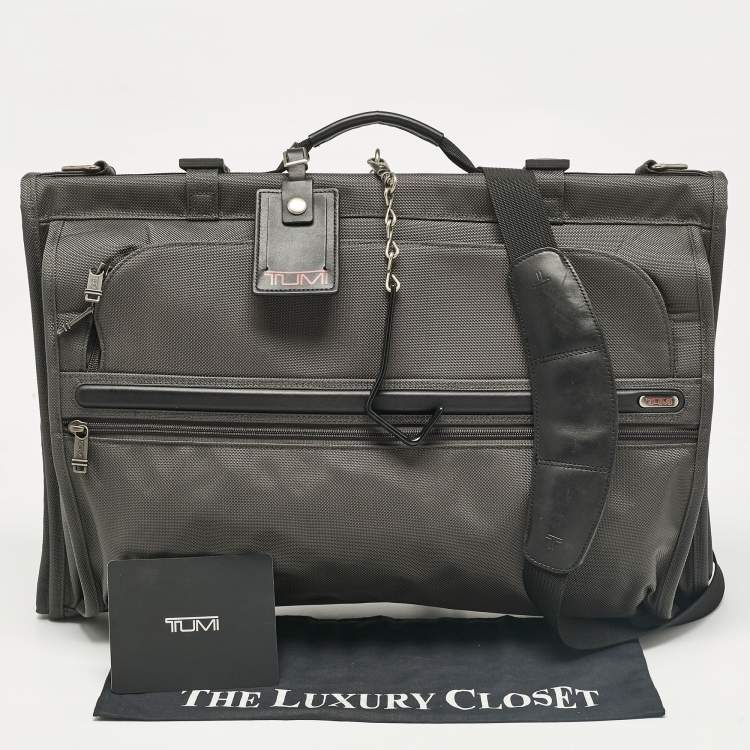 Pre Owned TUMI Grey Balistic Nylon Suitcase