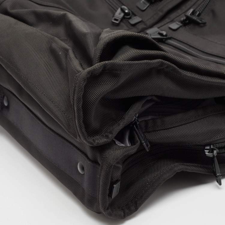 Pre Owned TUMI Black Balistic Nylon Plastic Suitcases