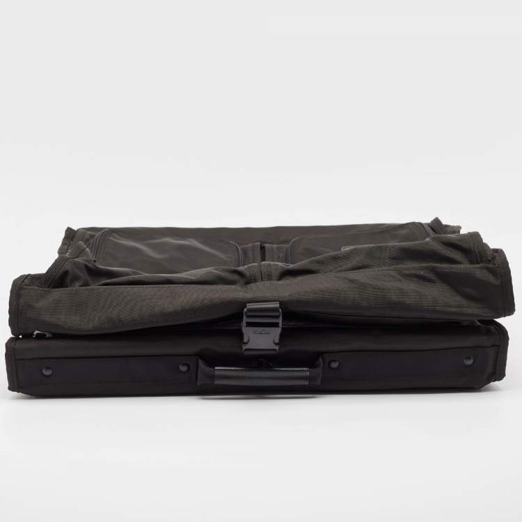 Pre Owned TUMI Black Balistic Nylon Plastic Suitcases