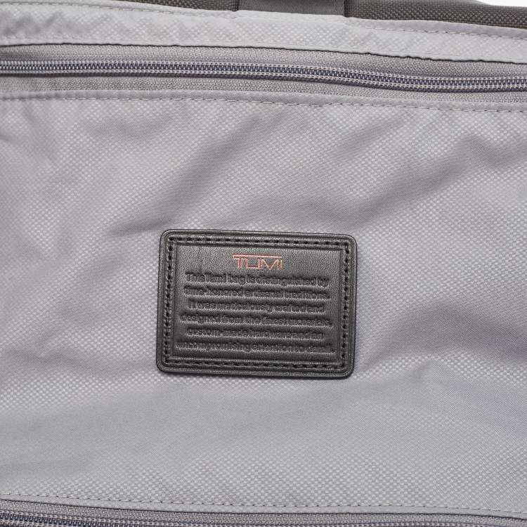 Pre Owned TUMI Black Balistic Nylon Plastic Suitcases