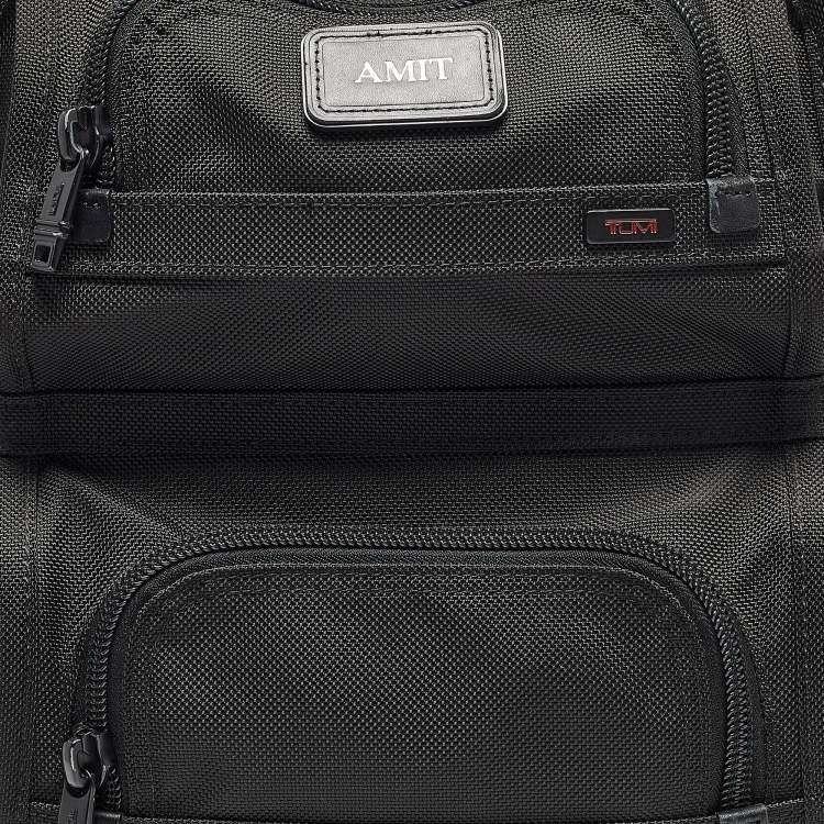 Pre Owned TUMI Black Balistic Nylon T-Pass Backpack