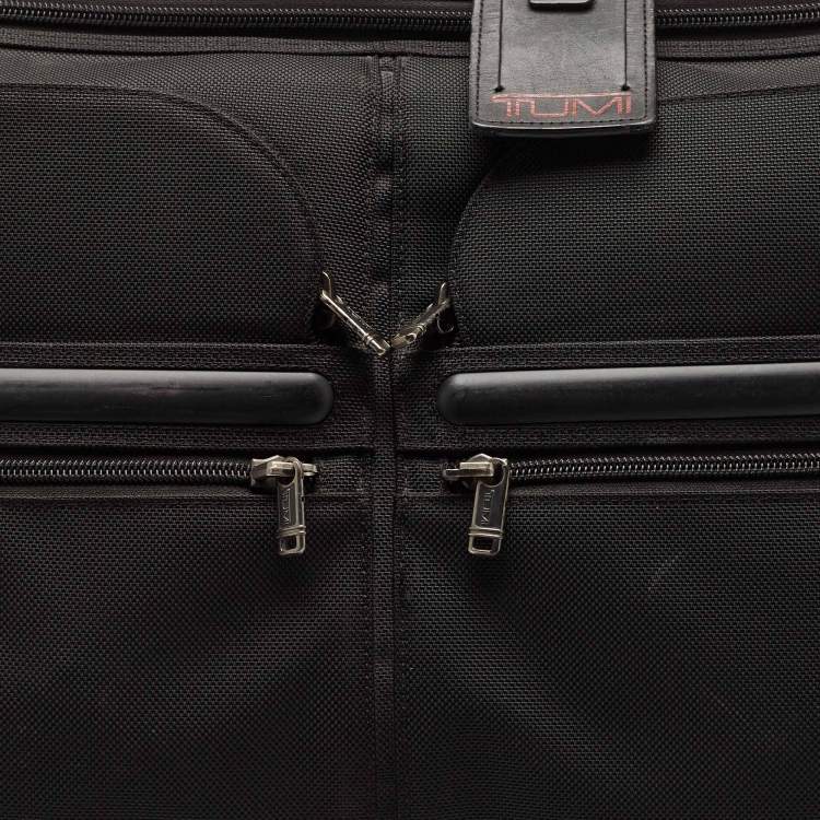 Pre Owned TUMI Black Nylon 2 Wheeled Alpha G4 Garment Luggage