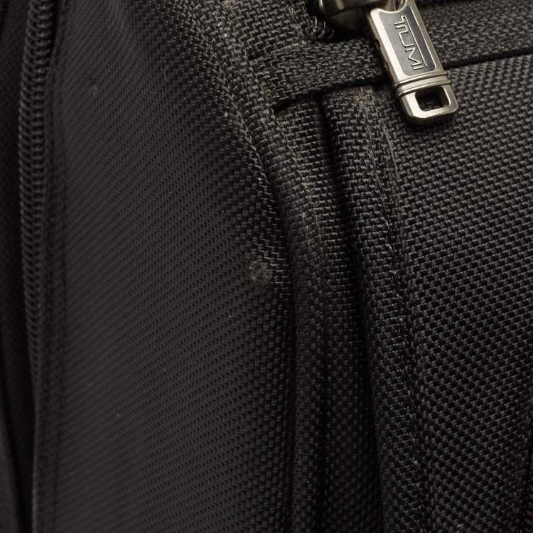 Pre Owned TUMI Black Nylon 2 Wheeled Alpha G4 Garment Luggage