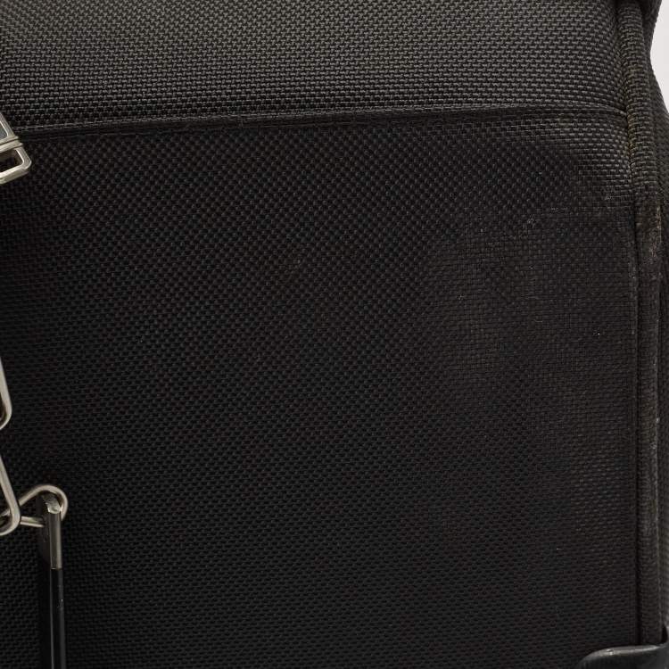Pre Owned TUMI Black Nylon 2 Wheeled Alpha G4 Garment Luggage