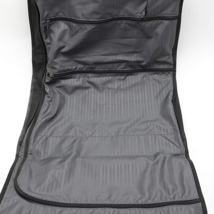 Pre Owned TUMI Black Nylon Tri Fold Garment Luggage Travel Bag