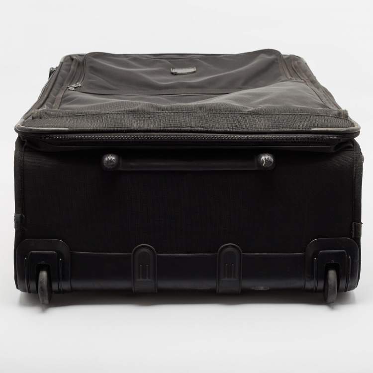 Pre Owned TUMI Black Nylon 2 Wheeled Alpha Extended Trip Luggage