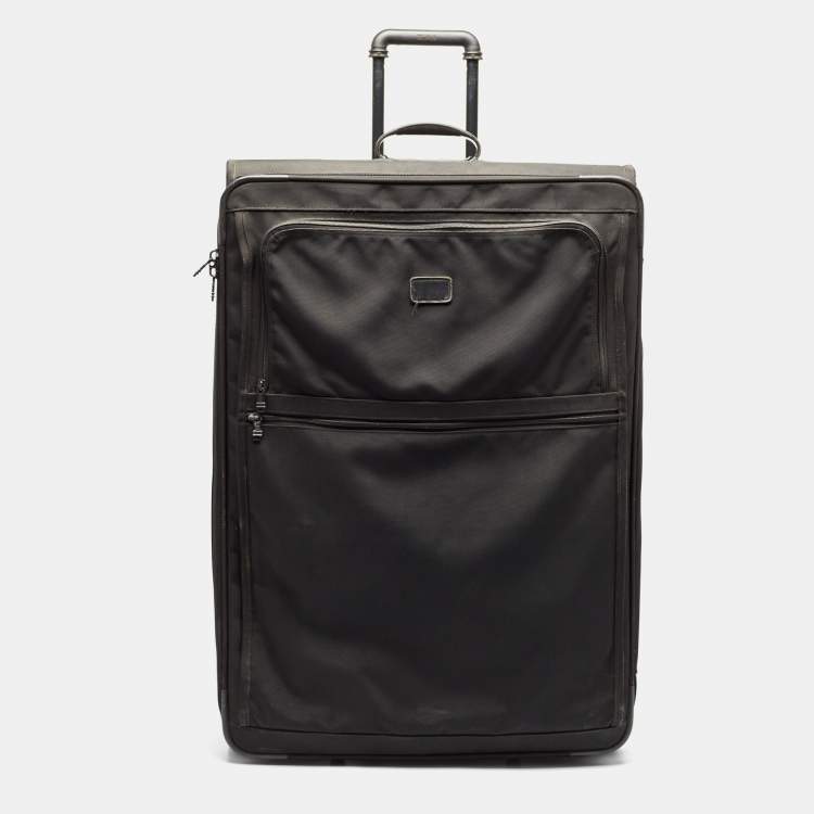 Pre Owned TUMI Black Nylon 2 Wheeled Alpha Extended Trip Luggage