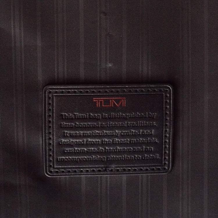 Pre Owned TUMI Black Nylon 2 Wheeled Alpha Expandable Extended Trip Luggage