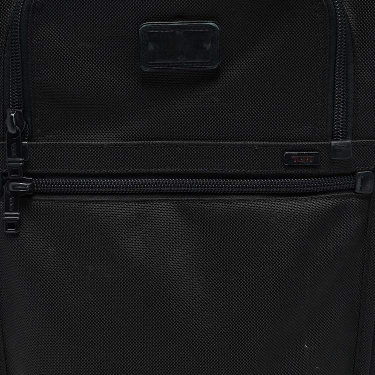 Pre Owned TUMI Black Nylon 2 Wheeled Expandable Carry-On Luggage