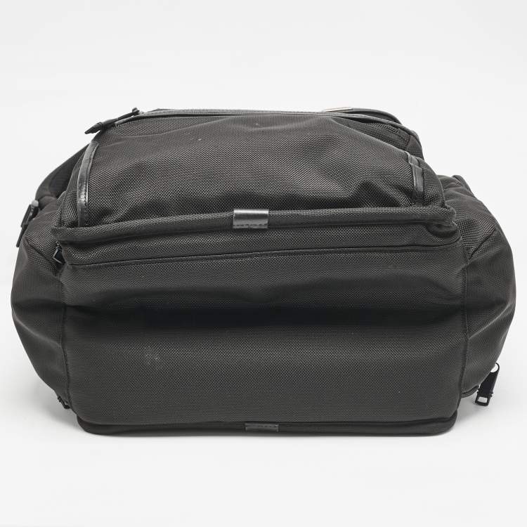 Pre Owned TUMI Black Nylon Alpha 3 Brief Backpack