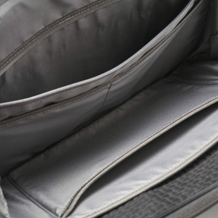 Pre Owned TUMI Black Nylon Alpha 3 Organizer Briefcase Bag