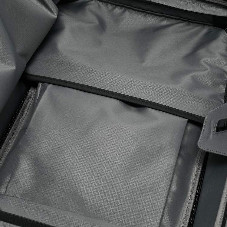 Pre Owned TUMI Black Nylon 4 Wheeled Alpha 3 Expandable Dual Access International Carry-On Luggage