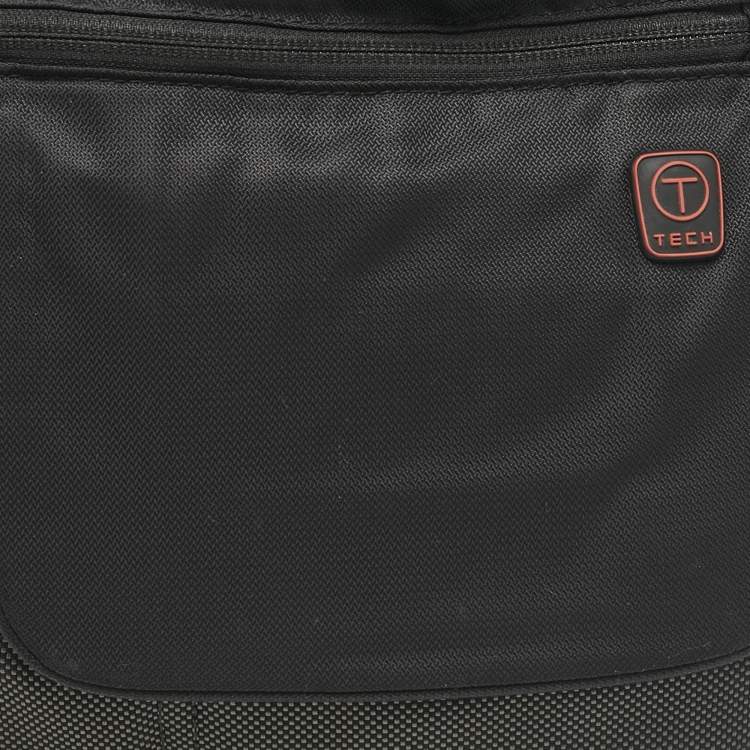 Pre Owned TUMI T-Tech Black Nylon Crossbody Bag