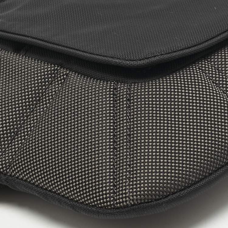 Pre Owned TUMI T-Tech Black Nylon Crossbody Bag