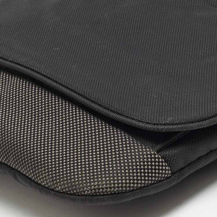 Pre Owned TUMI T-Tech Black Nylon Crossbody Bag