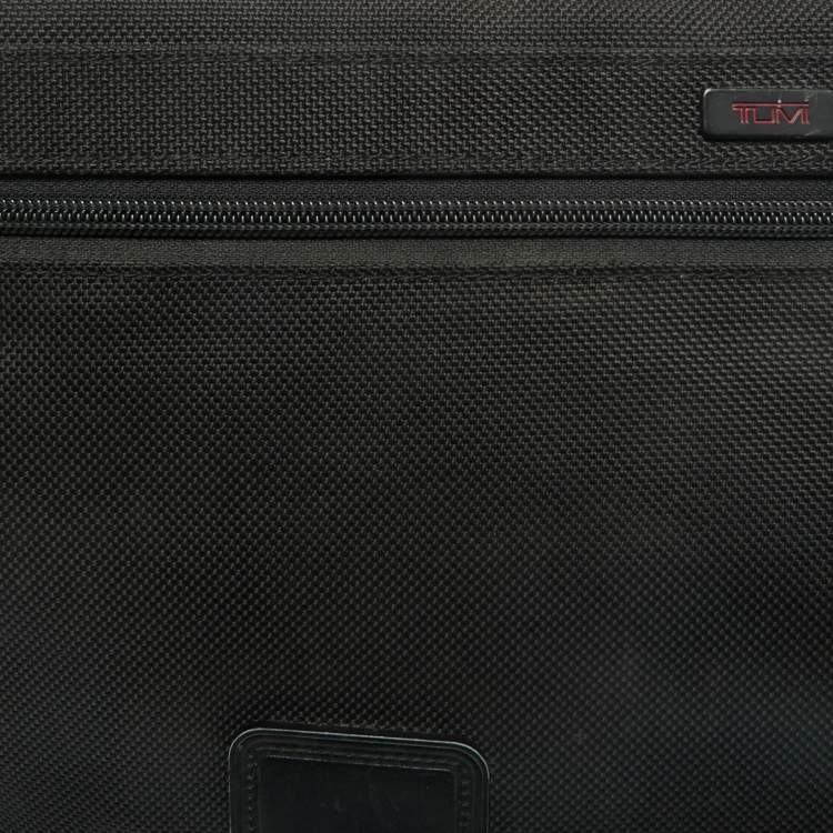 Pre Owned TUMI Black Nylon Ballistic Flap Messenger Bag