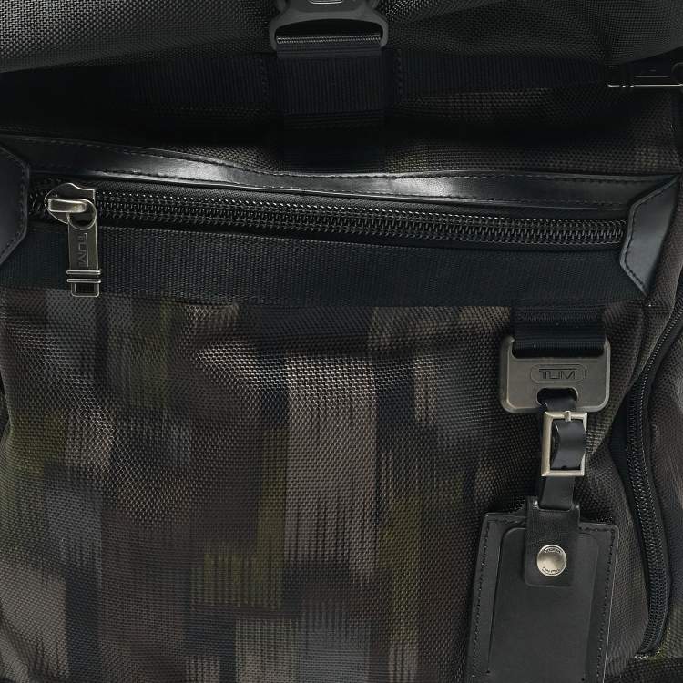 Pre Owned TUMI Multicolor Nylon Birch Roll Top Backpack