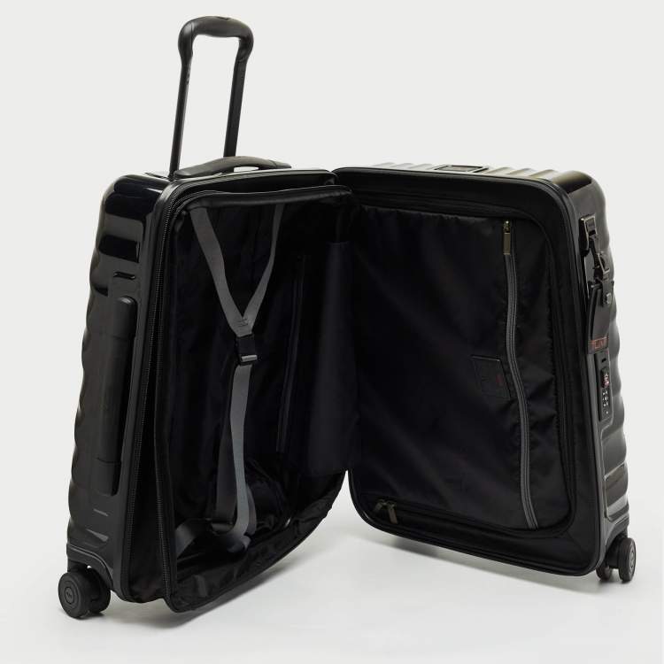 Pre Owned TUMI Black Polycarbonate 19 Degree Expandable Suitcase