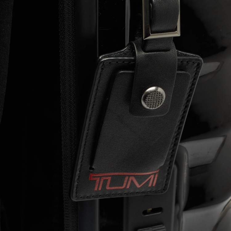 Pre Owned TUMI Black Polycarbonate 19 Degree Expandable Suitcase