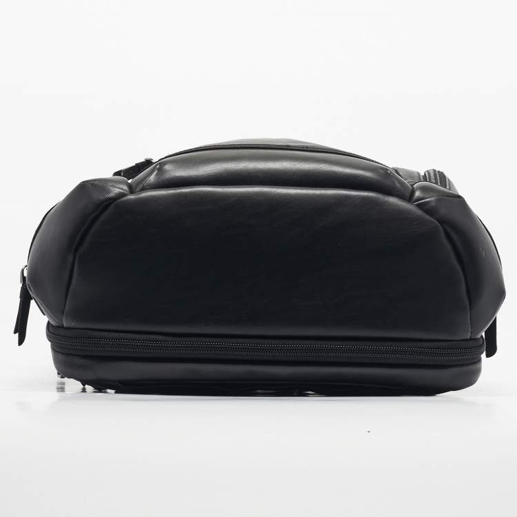 Pre Owned TUMI Black Coated Canvas Alpha Bravo Knox Backpack