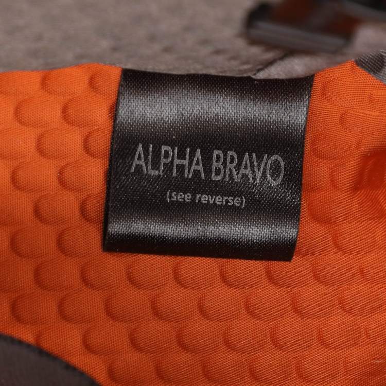 Pre Owned Tumi Army Green Nylon Alpha Bravo McConnell Zip Expandable Carry-On Wheel Suitcase