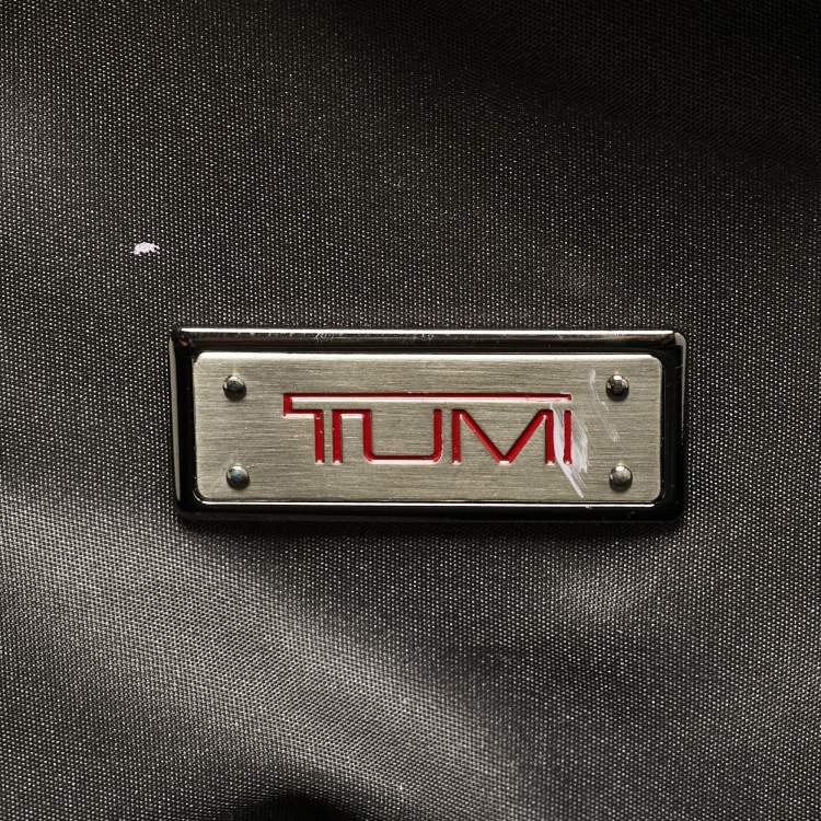 Pre Owned TUMI Black Nylon 2 Wheeled G4 Compact Carry-On Luggage